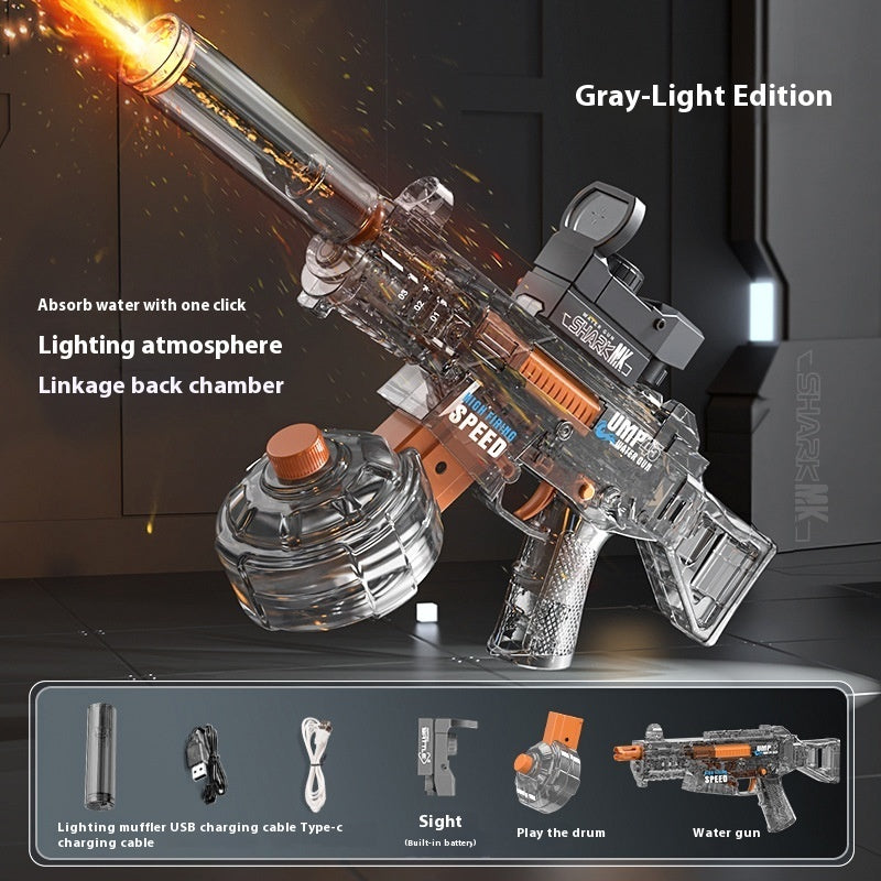 Light UMP45 Electric Water Gun Large Capacity - LJ Enterprise